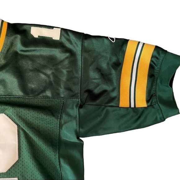 Green Back Packers Aaron Rodgers Youth NFL Football Jersey — SZ M Like NEW! - Picture 3 of 11